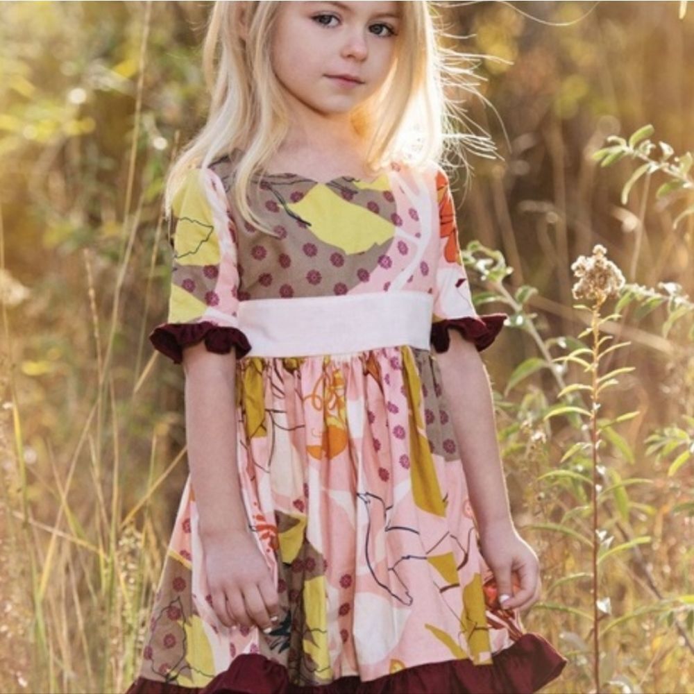 Persnickety Autumn Splendor Tea Party Dress - Picture 3 of 9